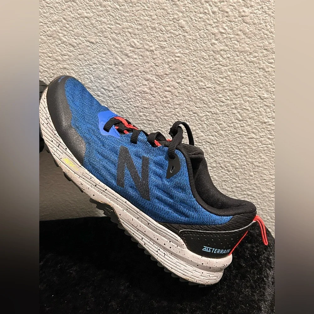 New Balance Kids' Blue and Black Terrain Sneakers